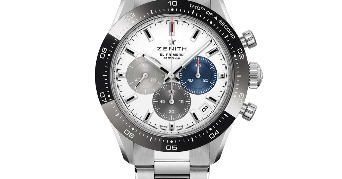 Zenith Chronomaster Sport White Dial Steel Bracelet 03.3100.3600/69.M3100