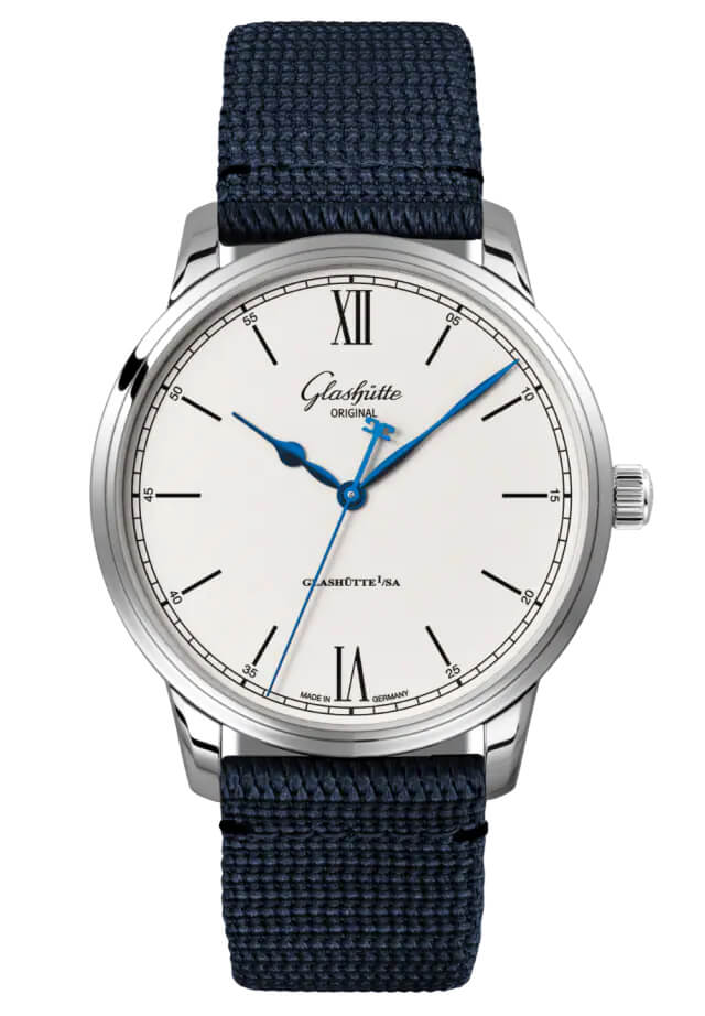 Glashütte Original Senator Excellence 40mm Blue Fabric (1-36-01-01-02-64)