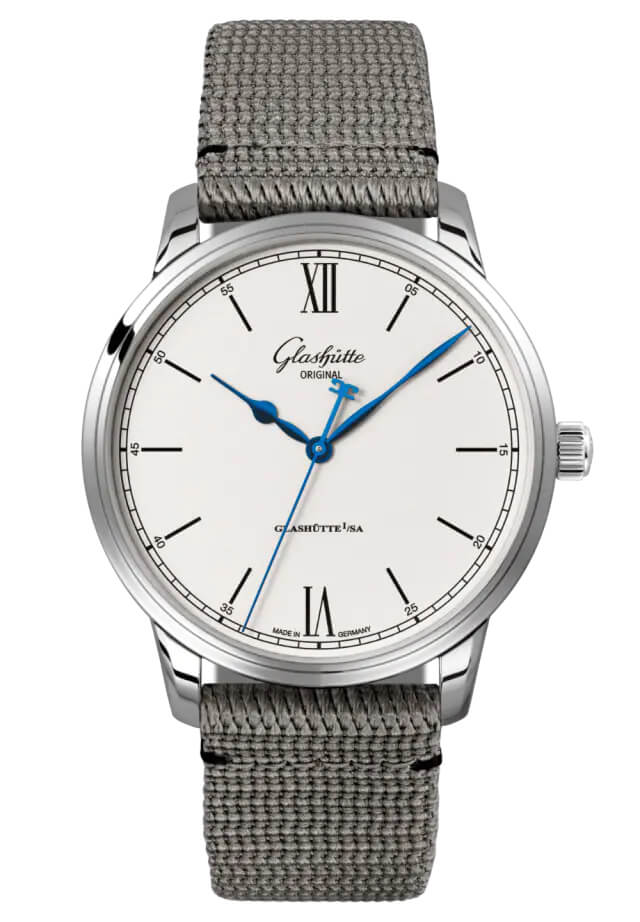 Glashütte Original Senator Excellence 40mm Grey Fabric (1-36-01-01-02-66)