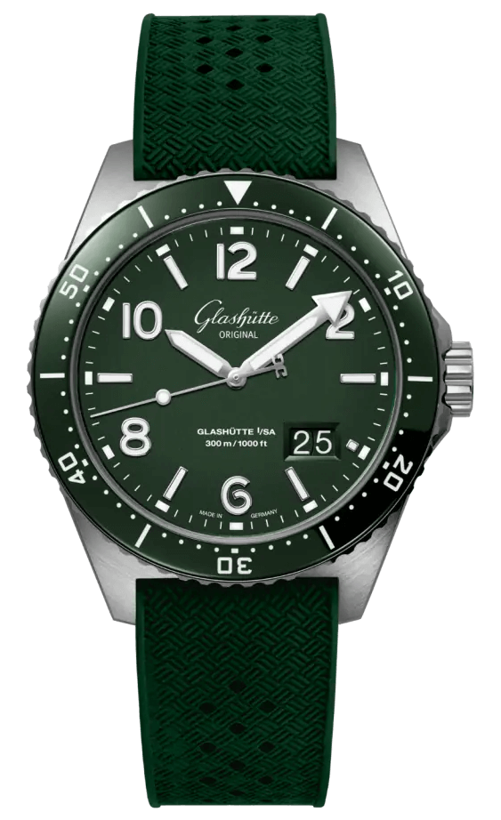 Glashütte Original Spezialist SeaQ Green Panorama Date (1-36-13-07-83-33)