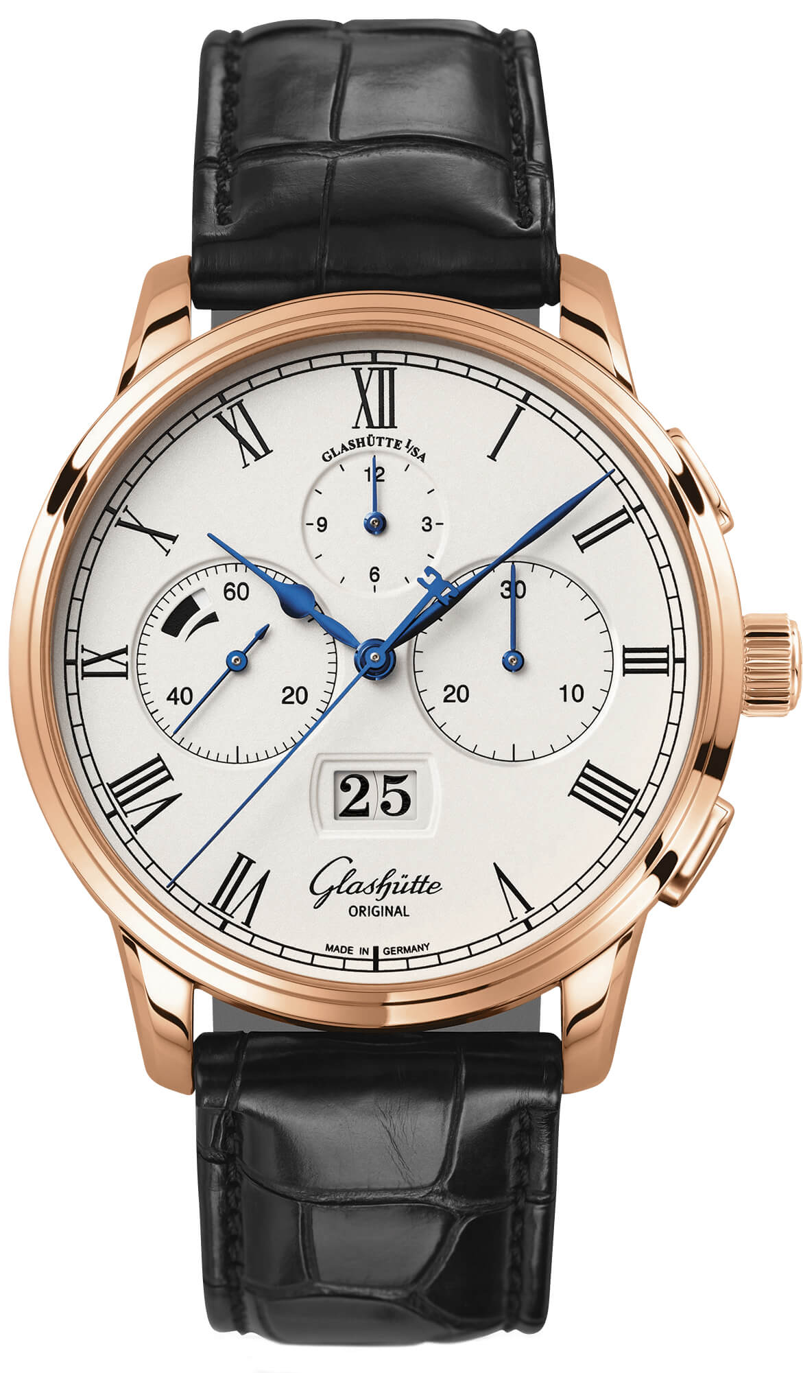 Glashütte Original Senator Chronograph Panorama Date (1-37-01-01-05-30)