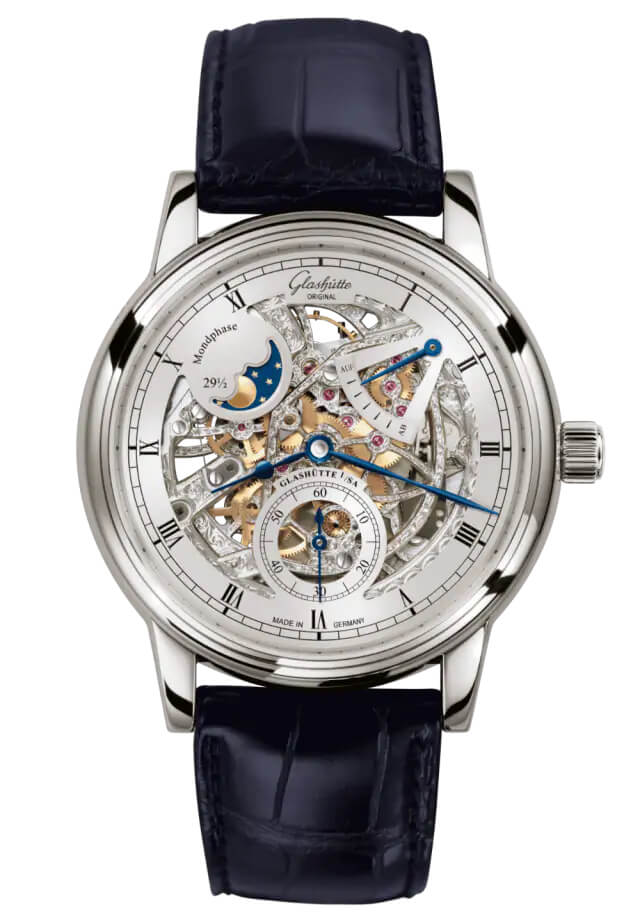 Glashütte Original Senator Moon Phase Skeletonized Edition (1-49-13-15-04-30)