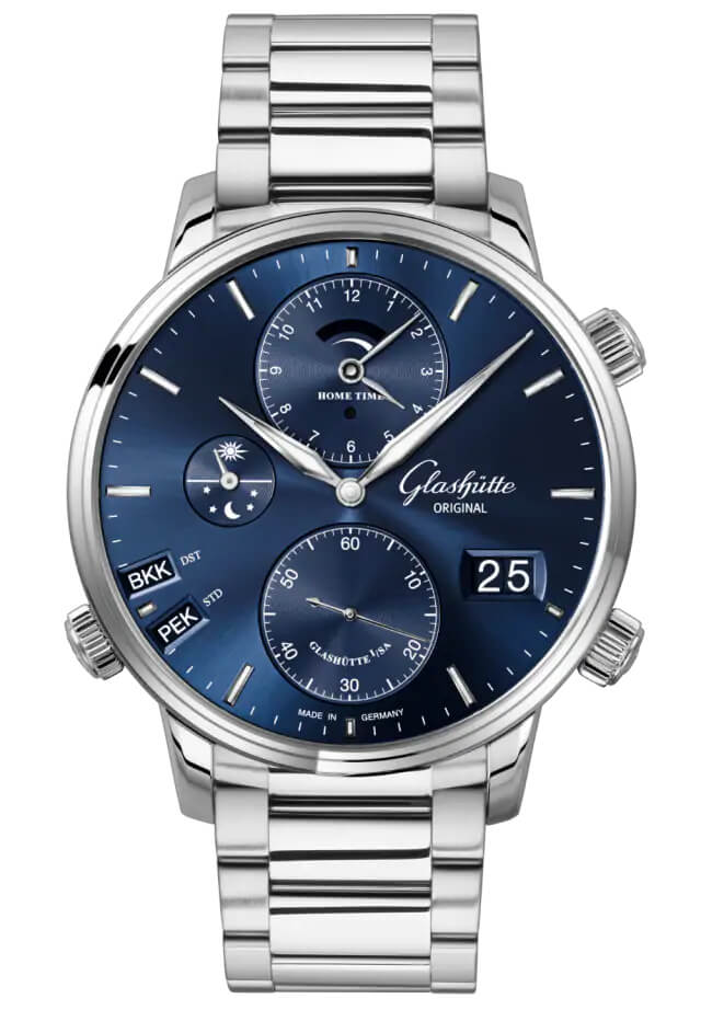 Glashütte Original Senator Cosmopolite Stainless Steel (1-89-02-05-02-70)