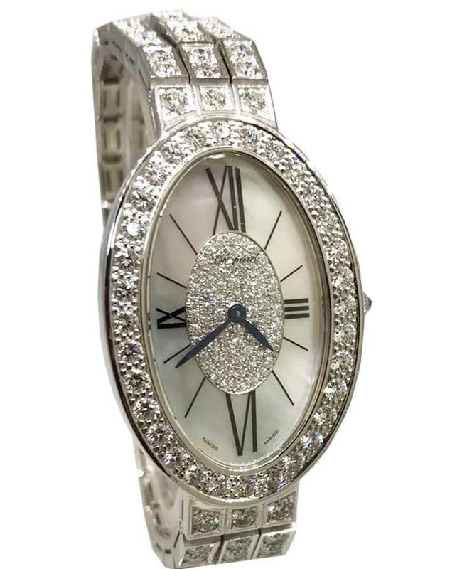 Chopard Les Classiques Oval Full Diamond Bracelet (REF. 106987/1001)