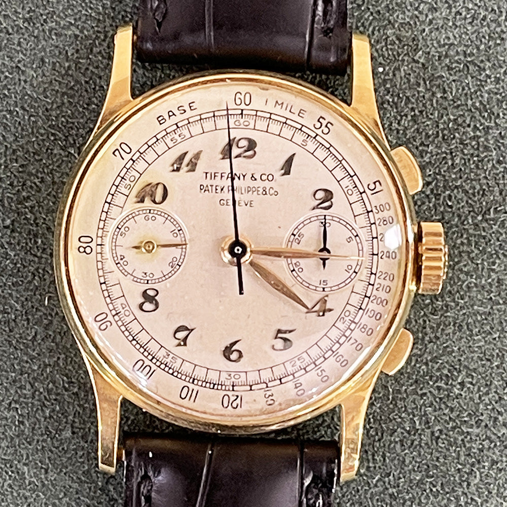 Patek Philippe Chronograph 33mm 130J – Tiffany Breguet Dial