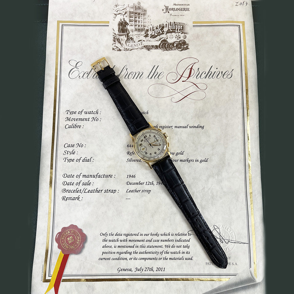 Patek Philippe Chronograph 33mm 130J – Tiffany Breguet Dial