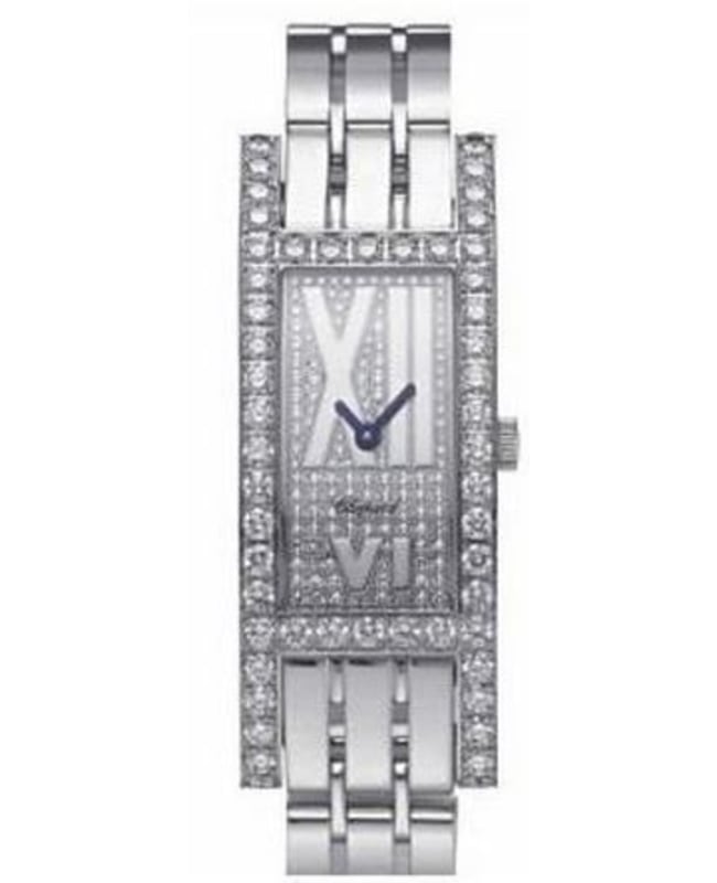 Chopard Classique Femme H Watch Diamond Pavé White Gold Bracelet (REF. 109052/1001)