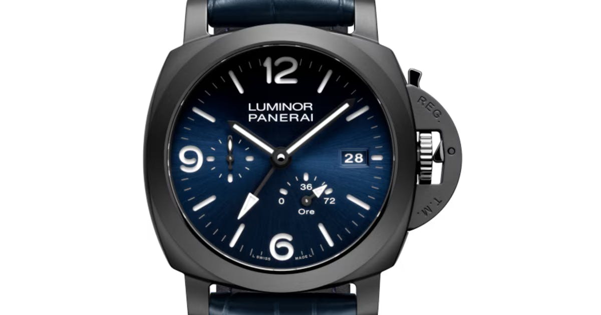 Panerai Luminor GMT Power Reserve Ceramica (PAM01574)