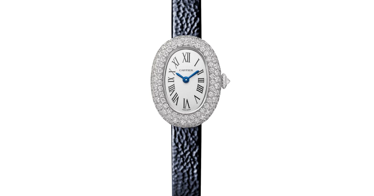 Cartier Baignoire Mini WG diamond (WJBA0050)