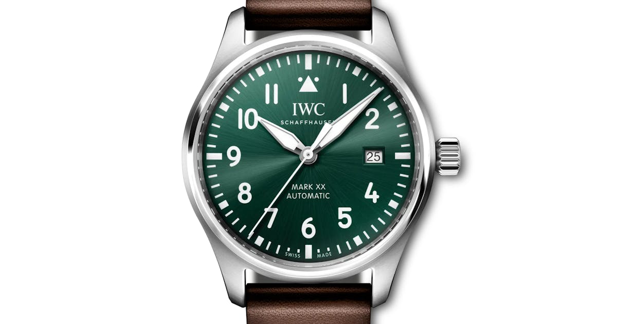 IWC Pilot's Watch Mark XX 40mm Green Dial IW328205