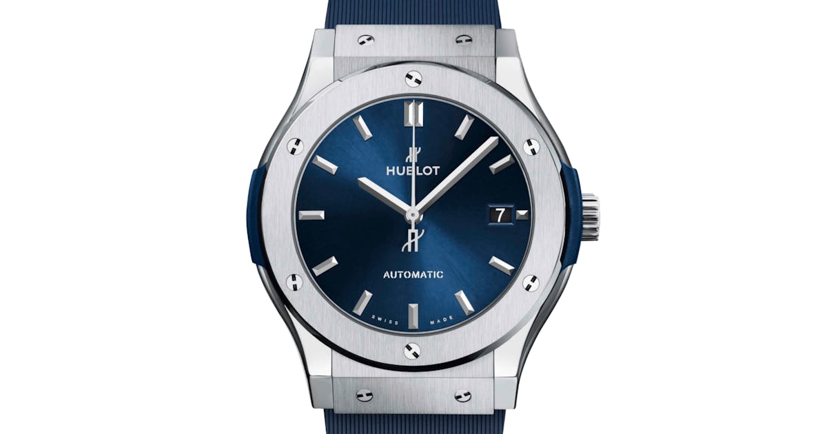 Hublot Classic Fusion Titanium Blue (511.NX.7170.RX)