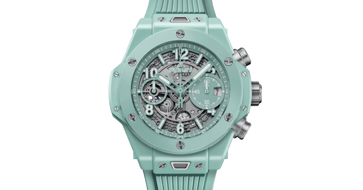Hublot Big Bang UNICO Mint Green Ceramic (441.GS.5221.RX)
