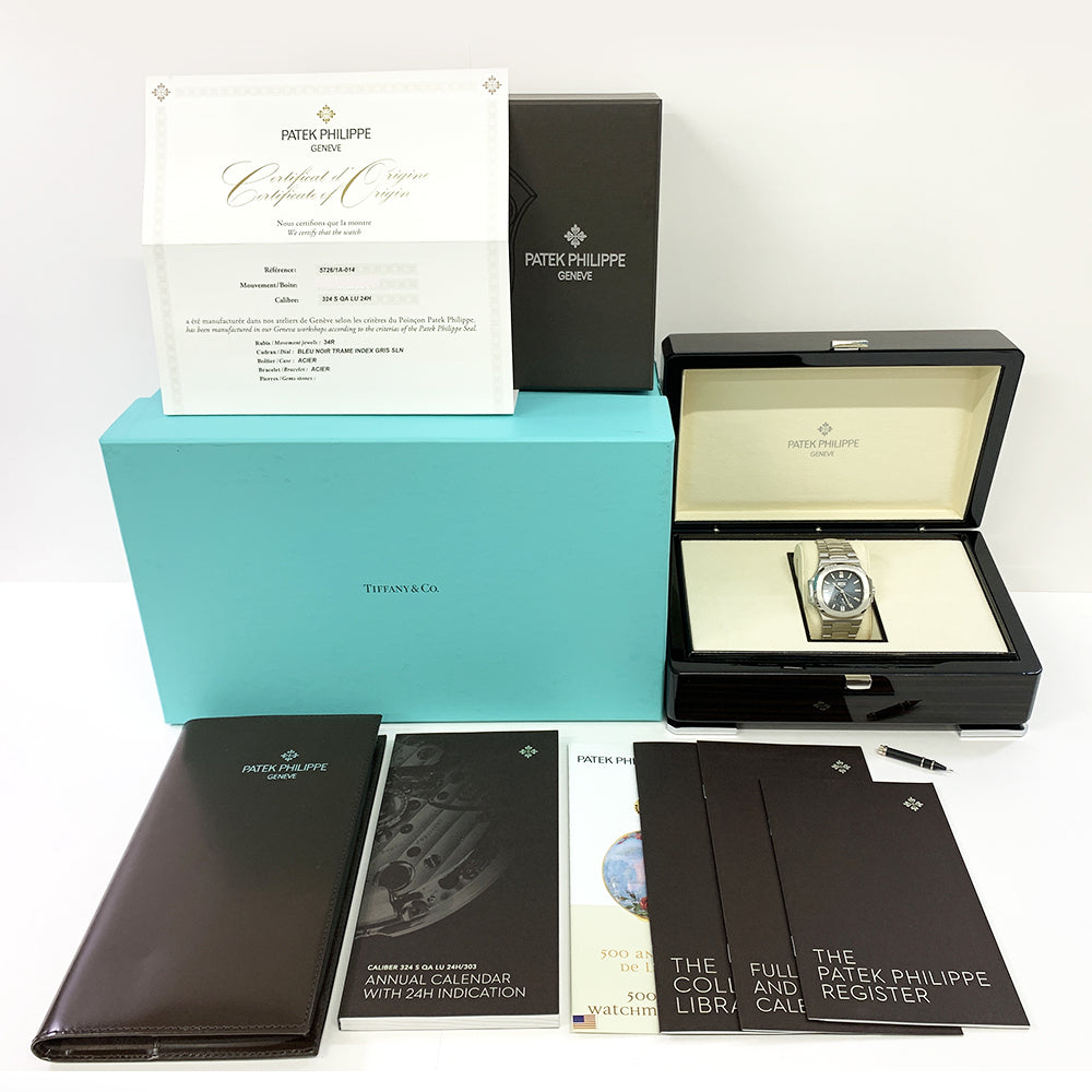 Patek Philippe Nautilus Annual Calendar 40.5mm 5726/1A‐014 – Blue Dial