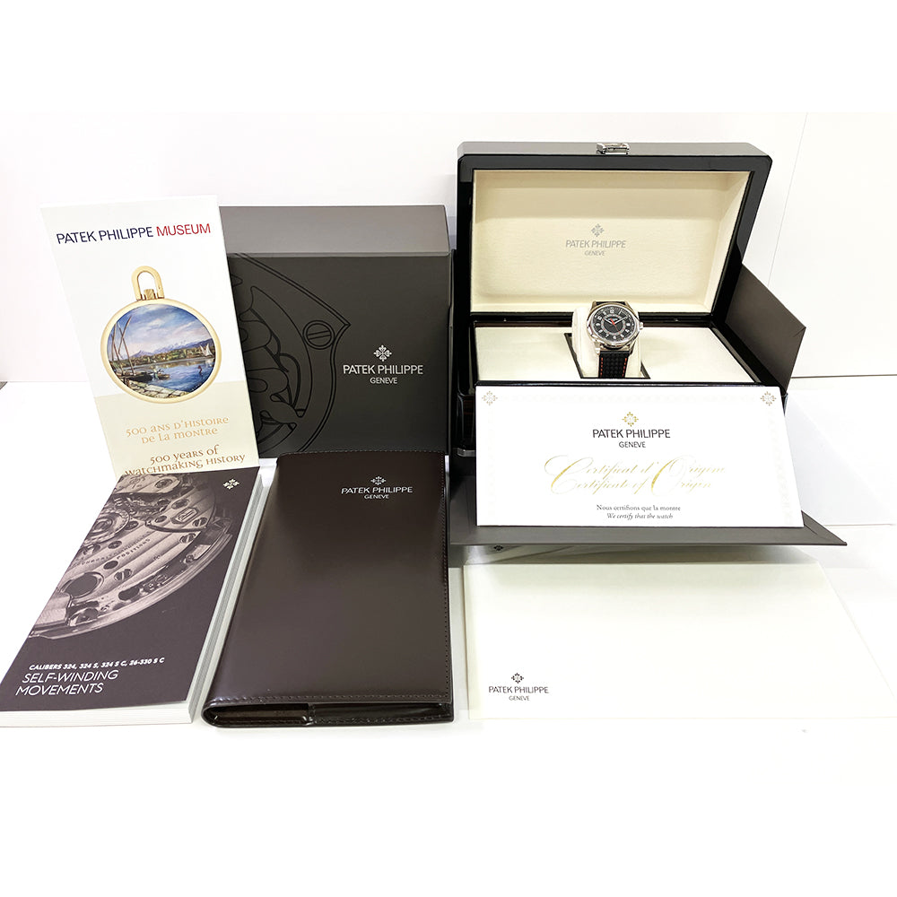 Patek Philippe Calatrava 40mm White Gold 6007G-010 – Carbon Fiber Dial