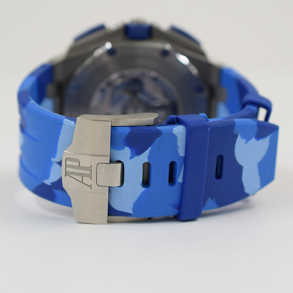 Audemars Piguet Royal Oak Offshore Camouflage Chronograph 44mm 26400SO.OO.A335CA.01 – Blue Dial