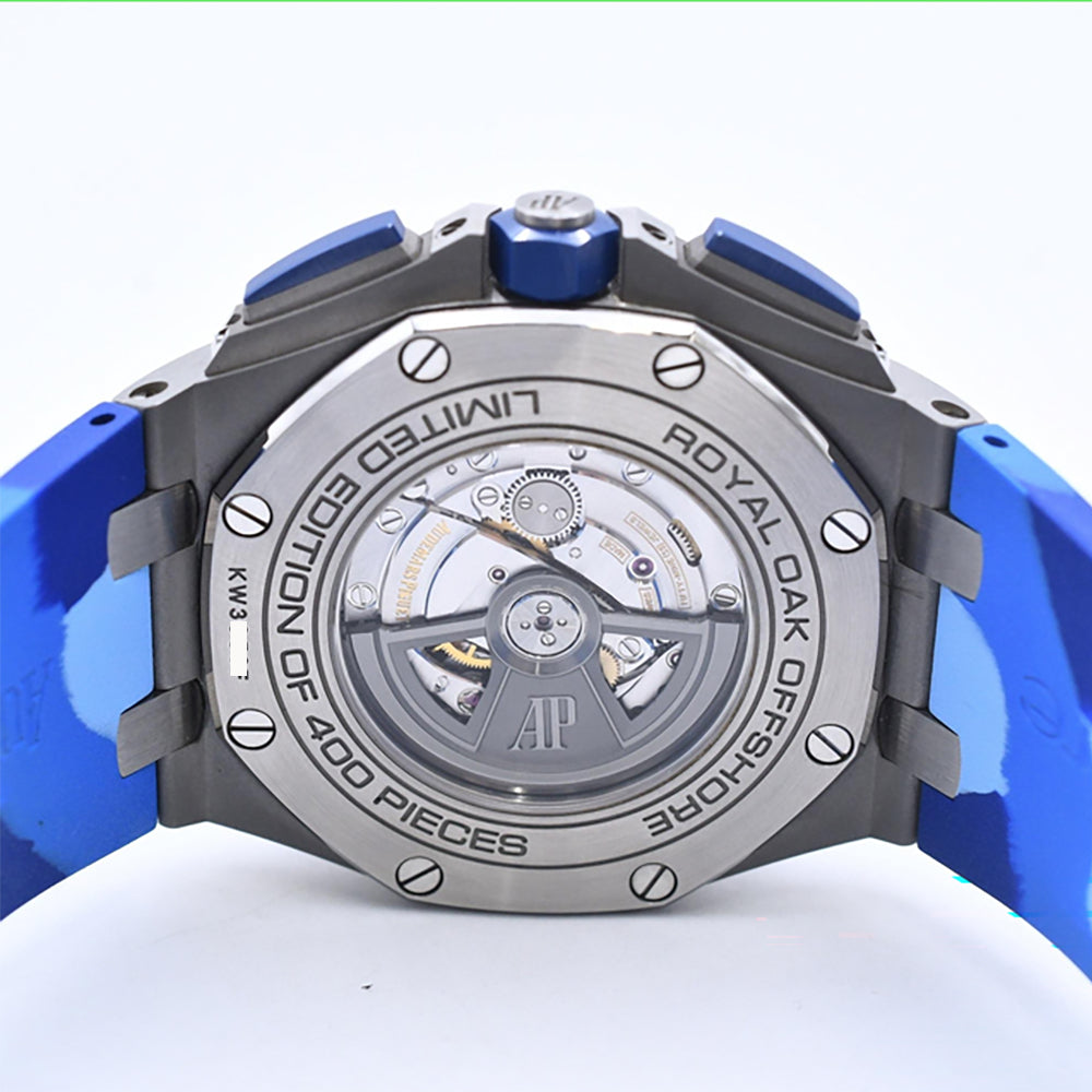 Audemars Piguet Royal Oak Offshore Camouflage Chronograph 44mm 26400SO.OO.A335CA.01 – Blue Dial