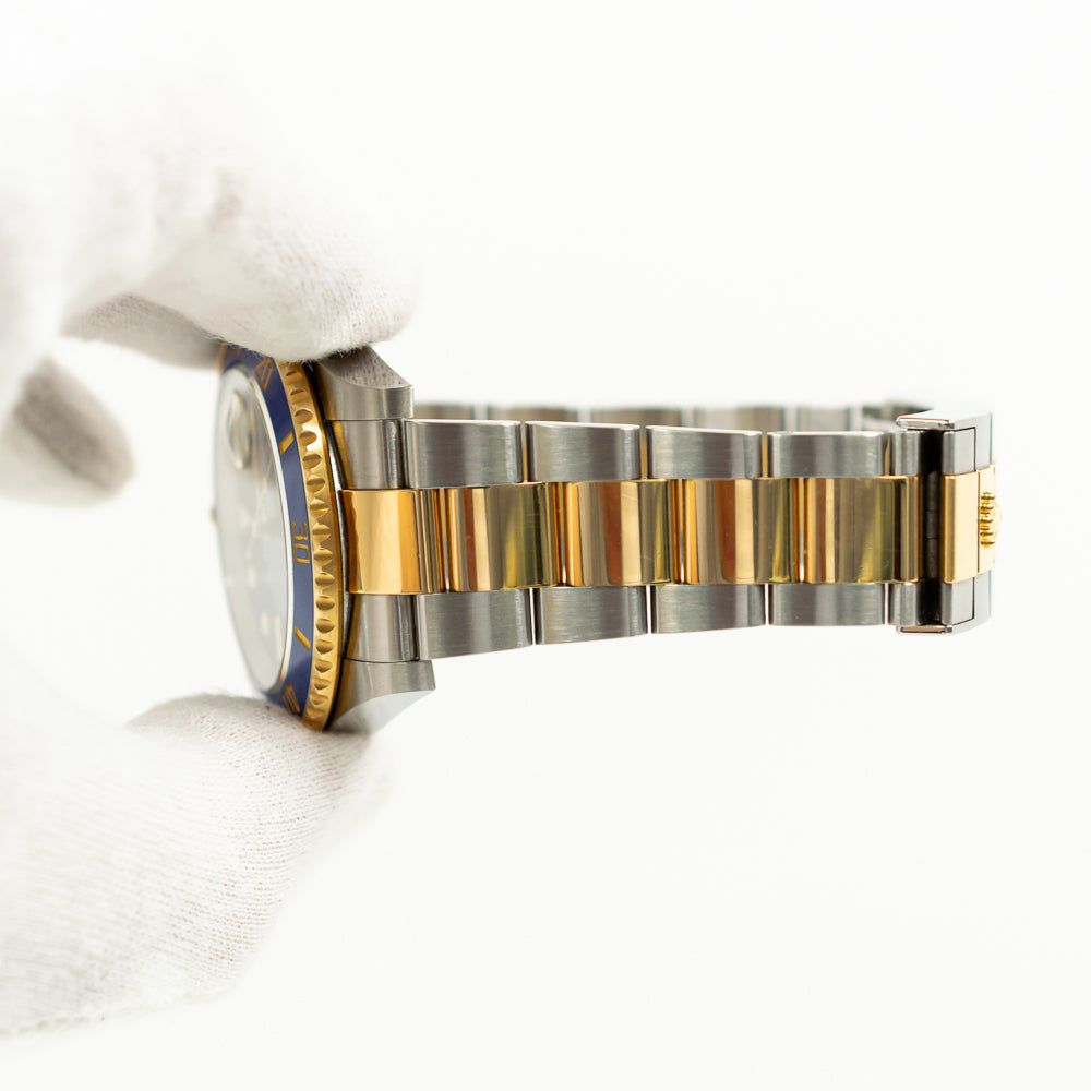 Rolex Submariner Date 41mm Steel and Yellow Gold Blue Bezel 126613LB – Blue Dial