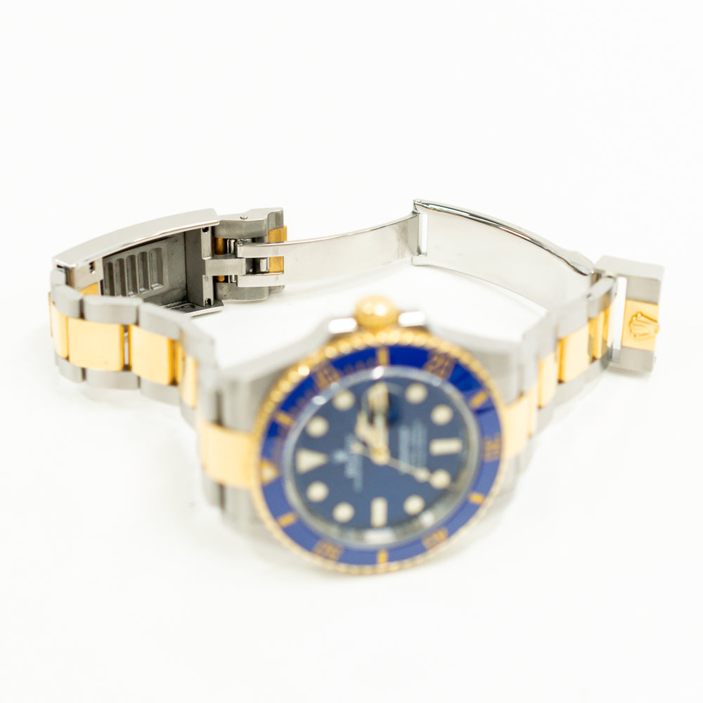 Rolex Submariner Date 41mm Steel and Yellow Gold Blue Bezel 126613LB – Blue Dial