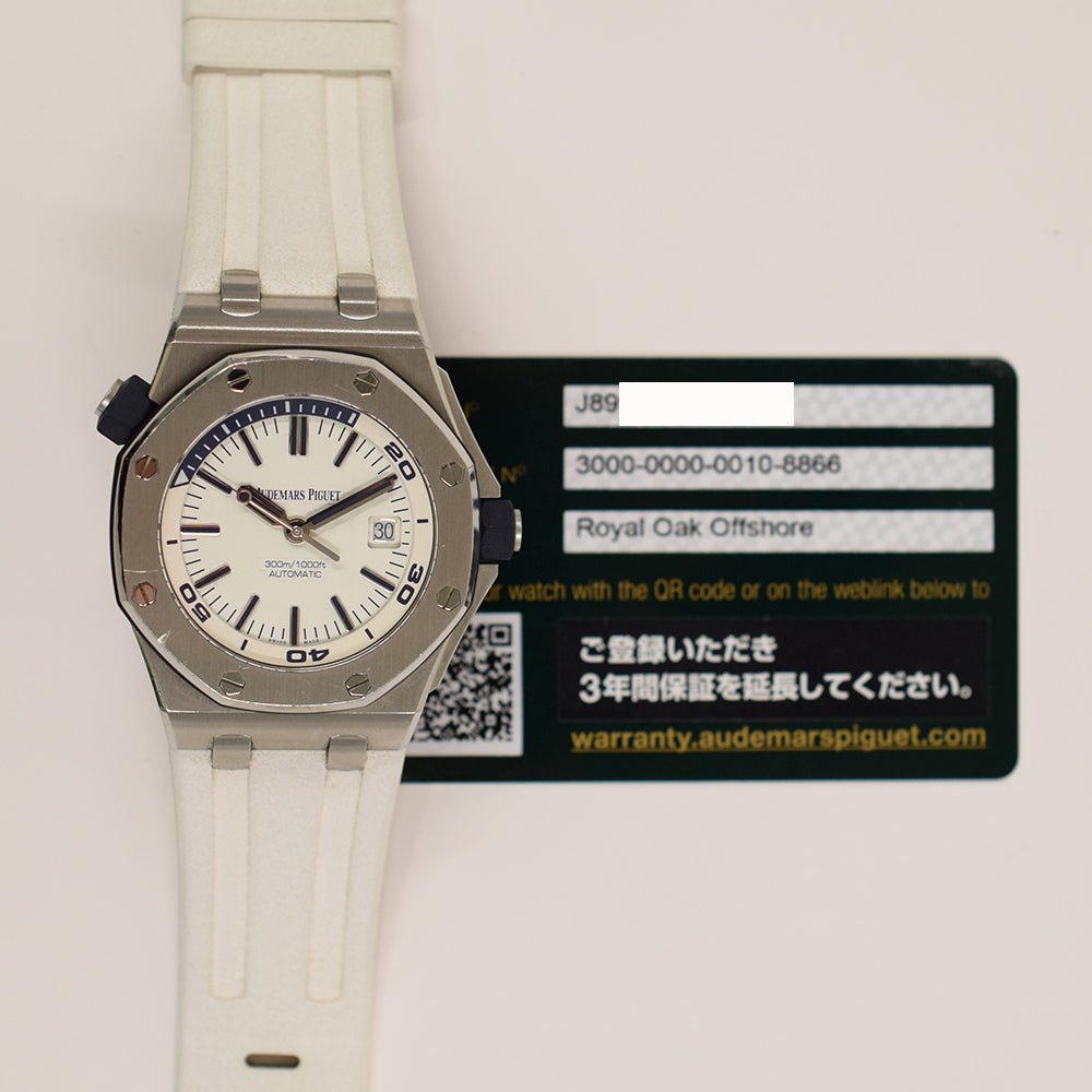 Audemars Piguet Royal Oak Offshore Diver 42mm 15710ST.OO.A010CA.01 – White Dial