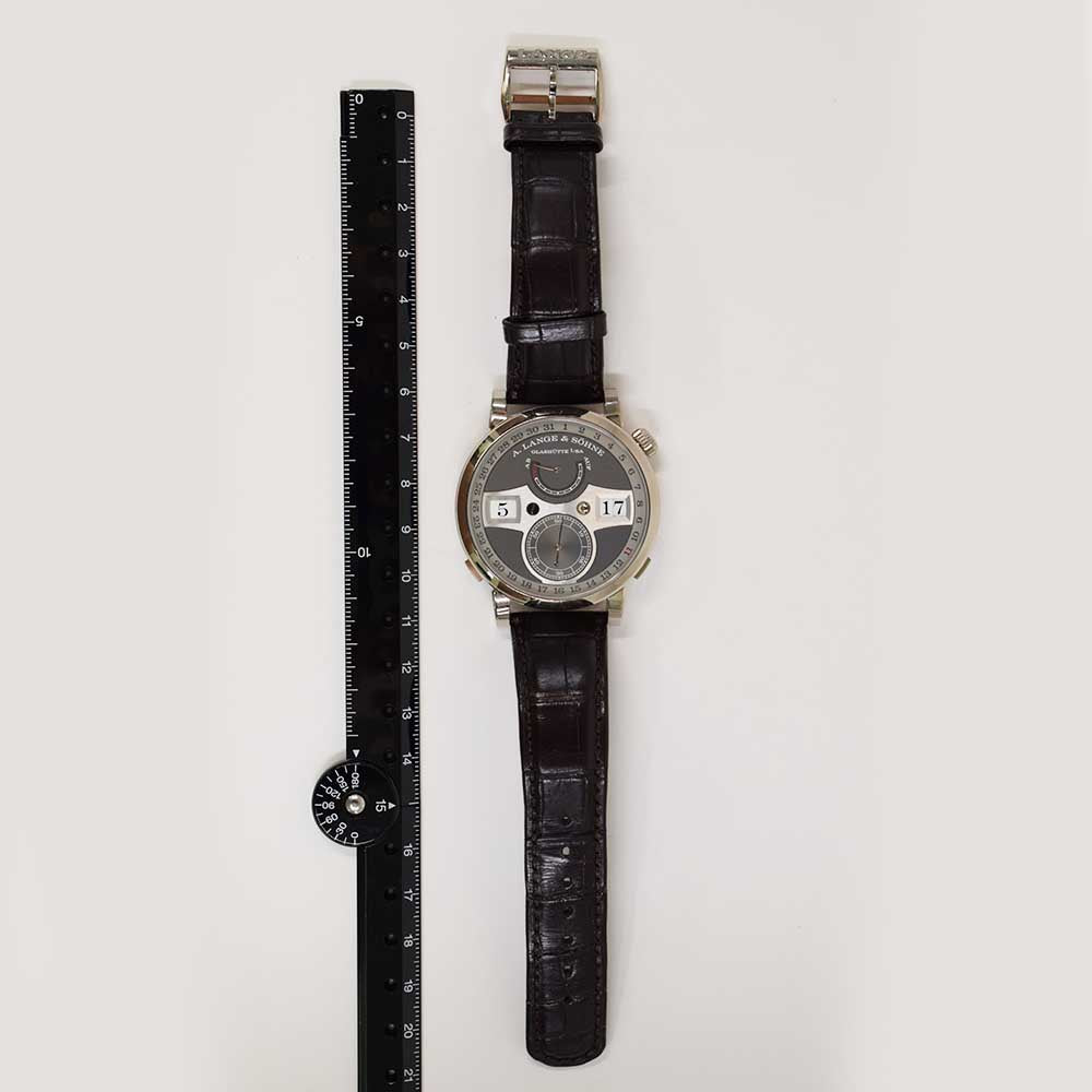 A. Lange & Söhne Zeitwerk Date 44.2mm 148.038 – Grey Dial