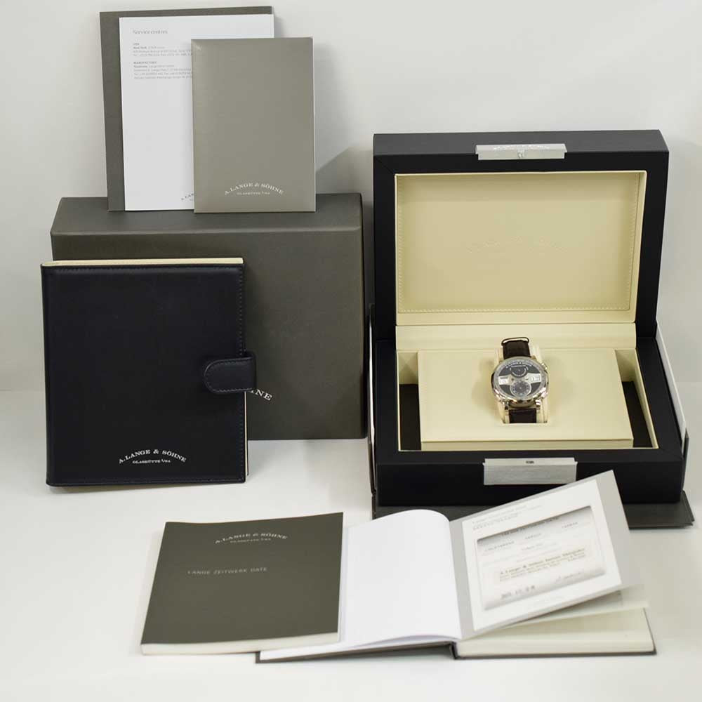 A. Lange & Söhne Zeitwerk Date 44.2mm 148.038 – Grey Dial