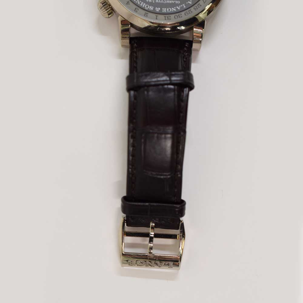 A. Lange & Söhne Zeitwerk Date 44.2mm 148.038 – Grey Dial