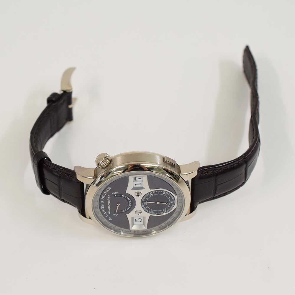 A. Lange & Söhne Zeitwerk Date 44.2mm 148.038 – Grey Dial