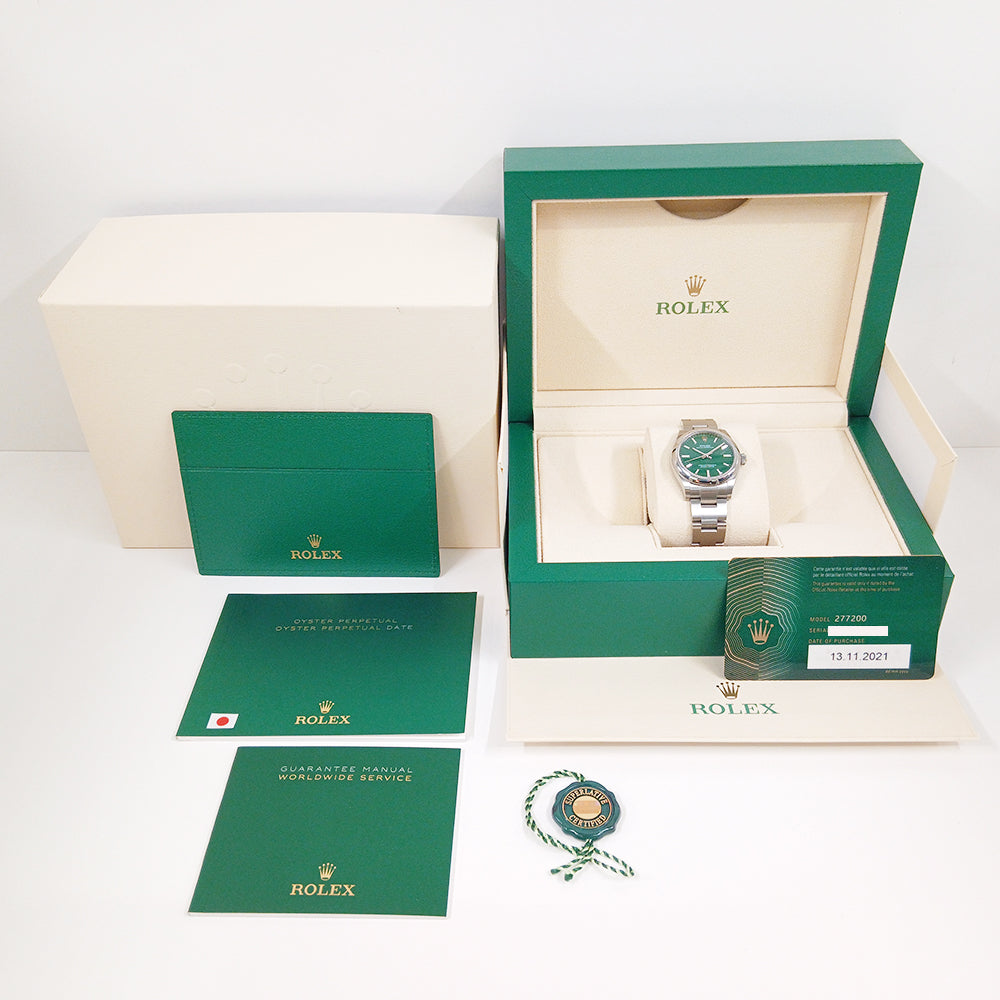 Rolex Oyster Perpetual 31mm 277200 – Green Dial
