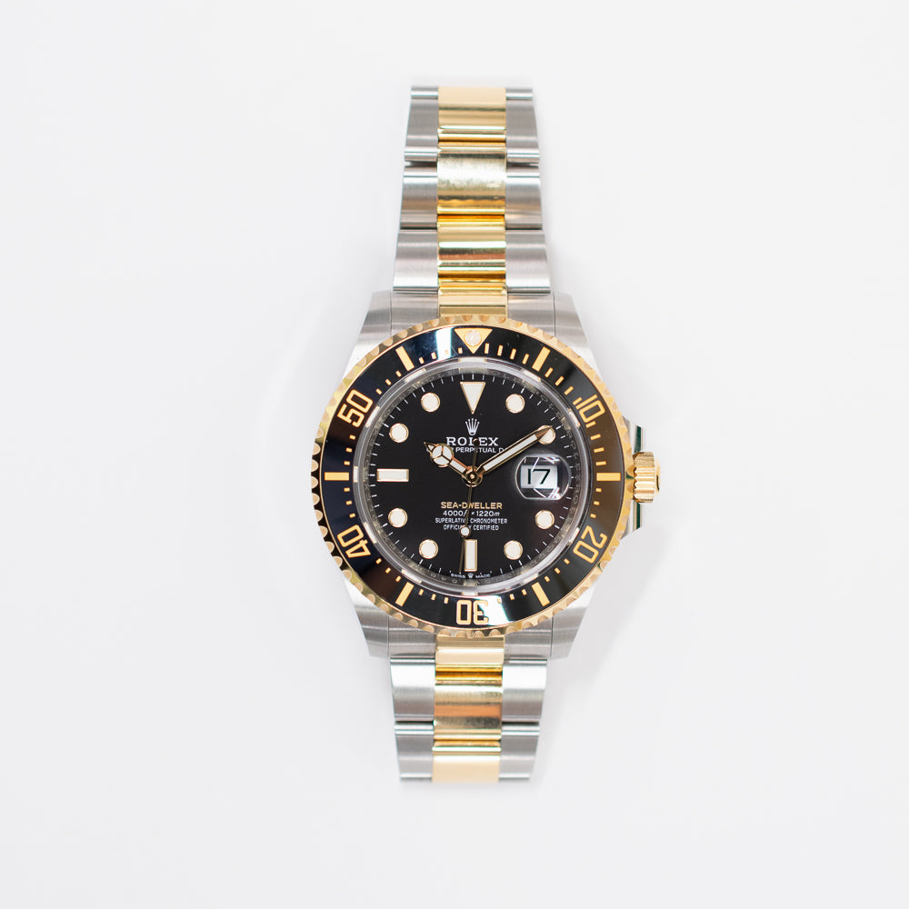 Rolex Sea-Dweller 43mm Steel and Yellow Gold 126603 – Black Dial