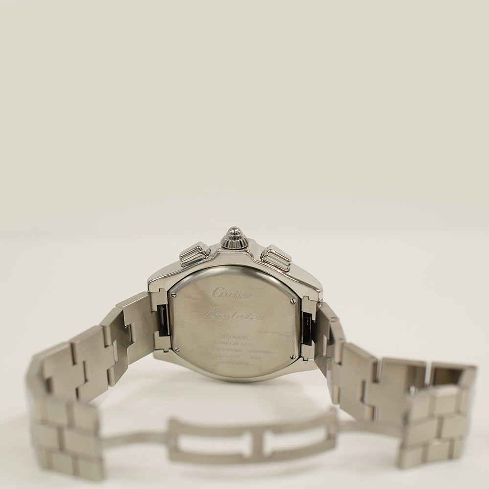 Cartier Roadster XL Steel W6206019 – Silver Roman Dial
