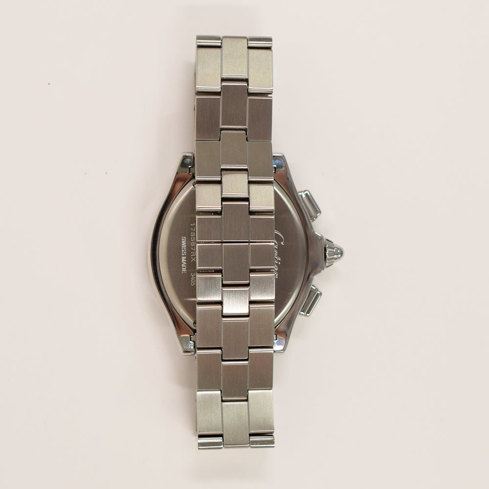 Cartier Roadster XL Steel W6206019 – Silver Roman Dial
