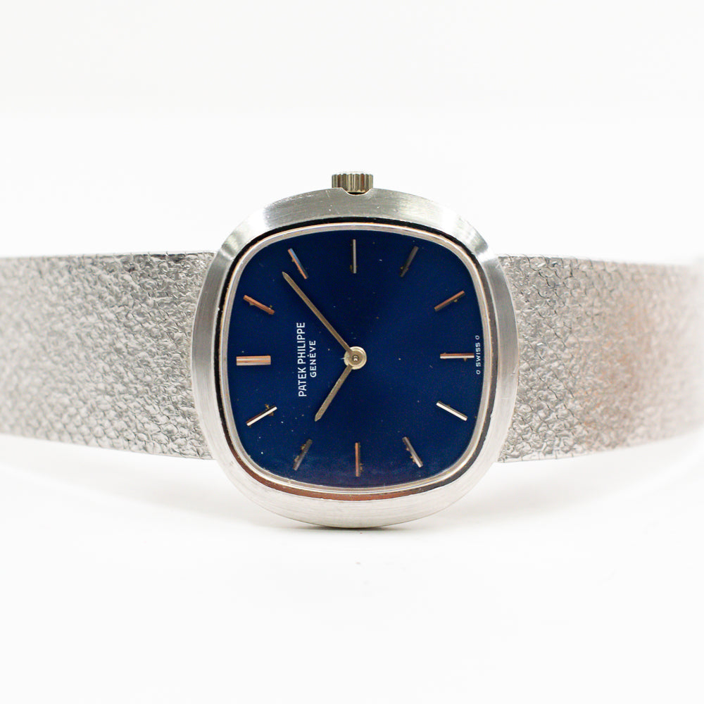 Patek Philippe Golden Ellipse 27mm 4216/1 – Blue Dial