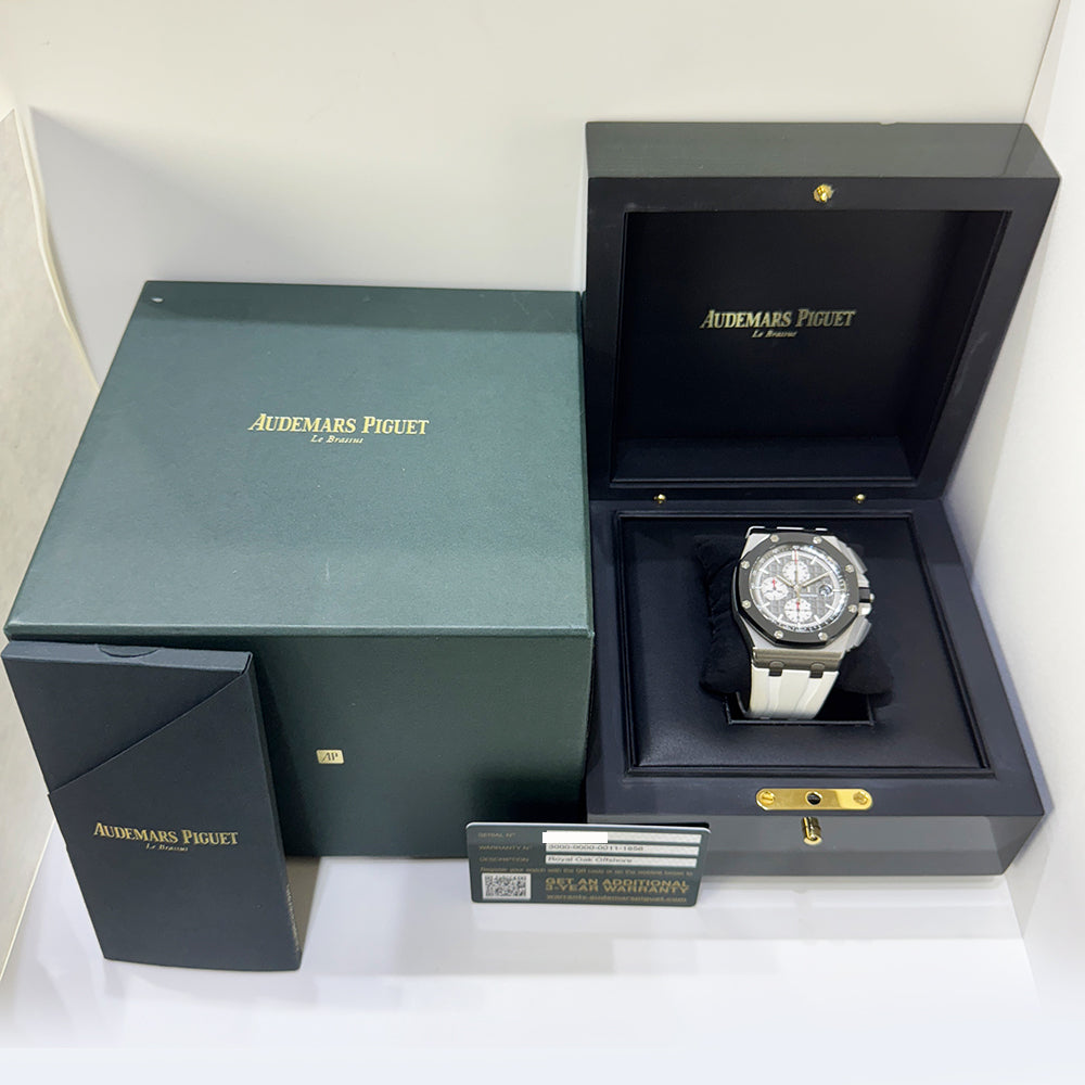 Audemars Piguet Royal Oak Offshore Chronograph 44mm Titanium 26400IO.OO.A004CA.01.A – Grey Dial