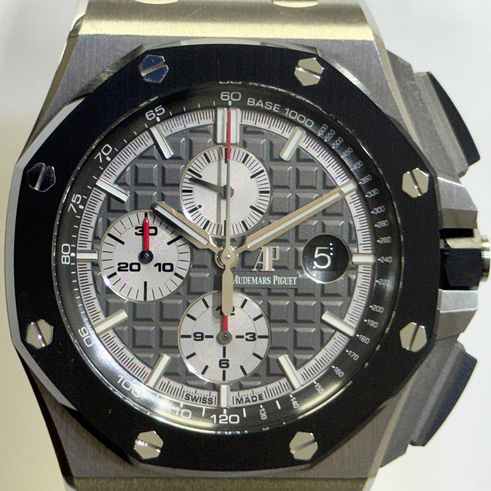 Audemars Piguet Royal Oak Offshore Chronograph 44mm Titanium 26400IO.OO.A004CA.01.A – Grey Dial