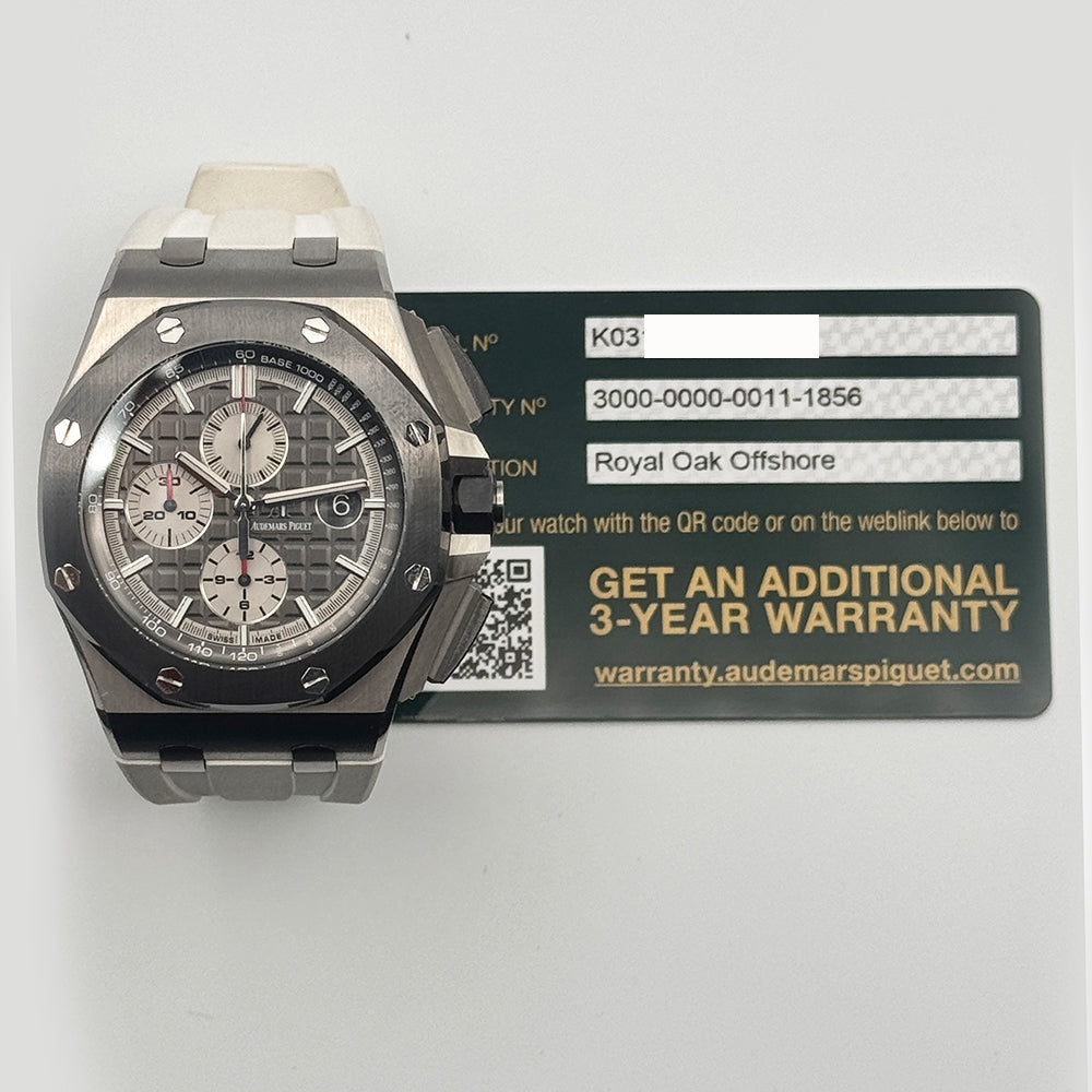 Audemars Piguet Royal Oak Offshore Chronograph 44mm Titanium 26400IO.OO.A004CA.01.A – Grey Dial