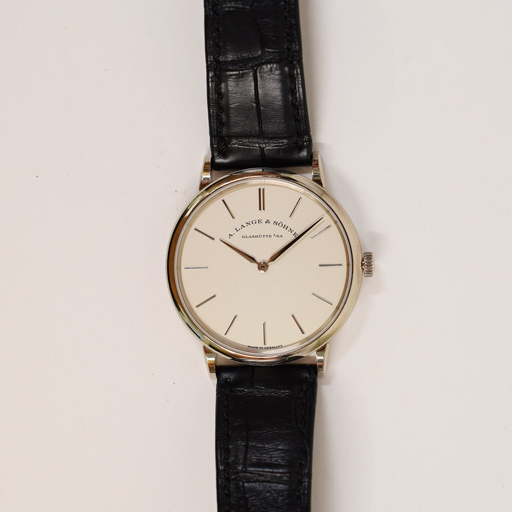 A. Lange & Söhne Saxonia Thin 37mm 201.027 – White Dial