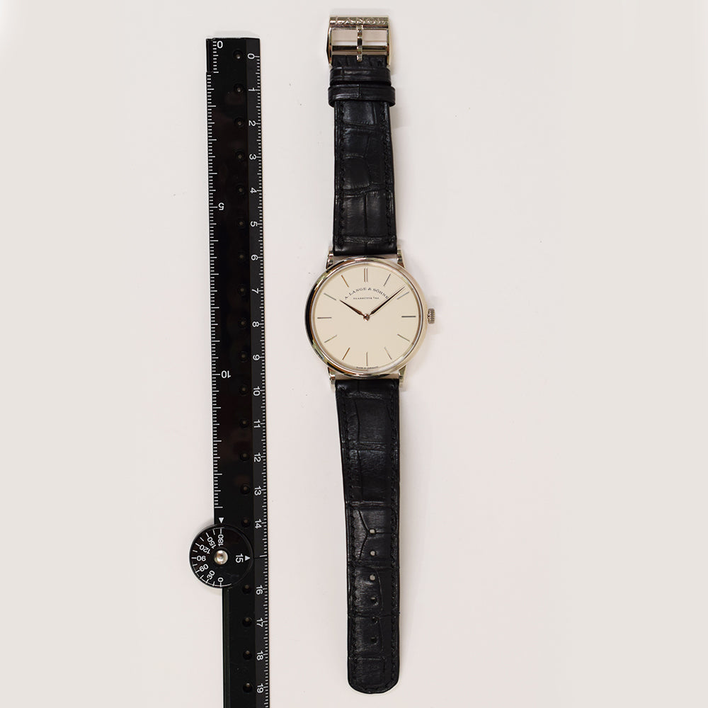 A. Lange & Söhne Saxonia Thin 37mm 201.027 – White Dial