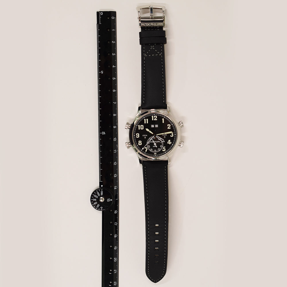 Patek Philippe Alarm Travel Time 43mm 5520P-001 – Black Dial