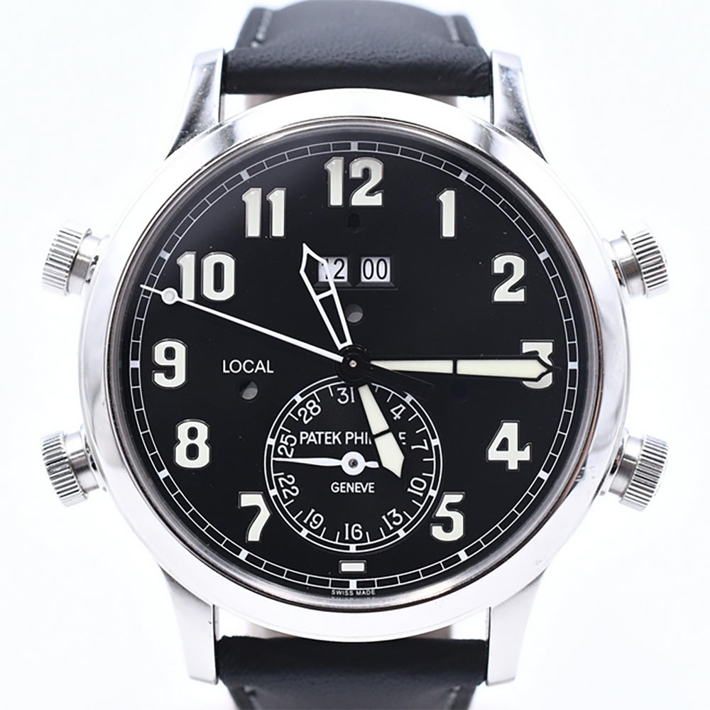 Patek Philippe Alarm Travel Time 43mm 5520P-001 – Black Dial