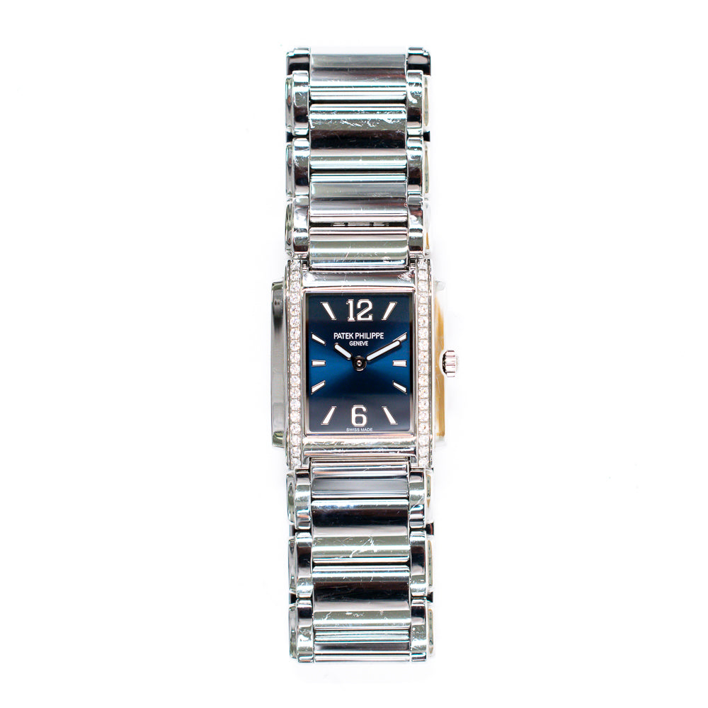 Patek Philippe Twenty~4 30mm x 25.1mm 4910/1200A-001 – Blue Dial