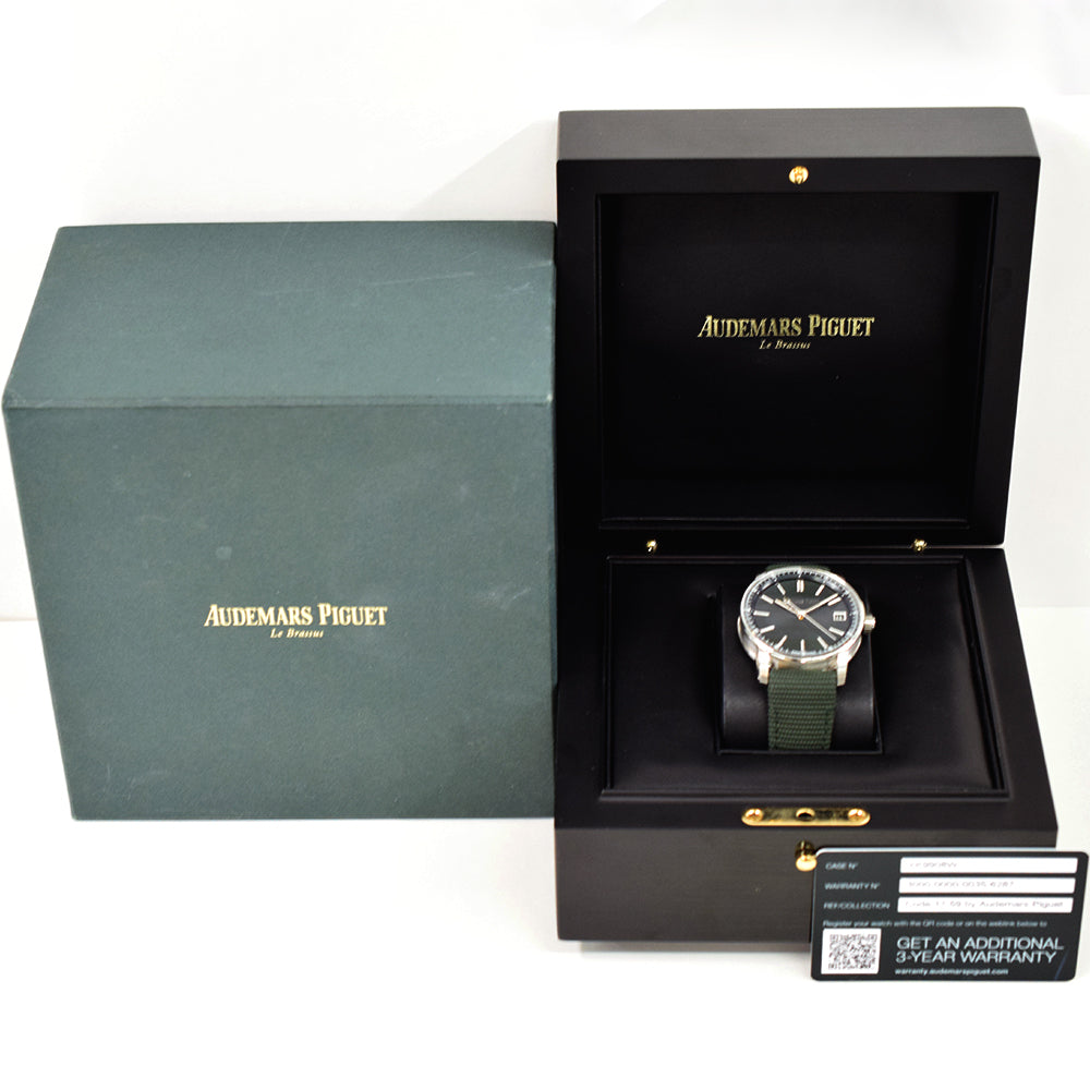 Audemars Piguet Code 11.59 Selfwinding 41mm 15210ST.OO.A056KB.01 – Green Dial