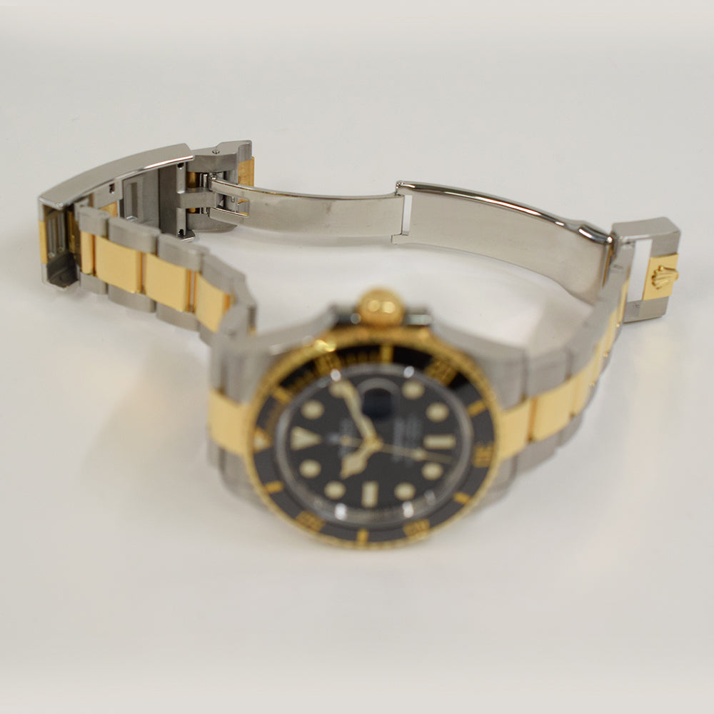 Rolex Submariner Date 41mm Steel and Yellow Gold Black Bezel 126613LN – Black Dial