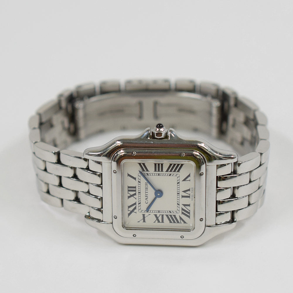 Cartier Panthère de Cartier 27mm Stainless Steel WSPN0007 – White Roman Dial