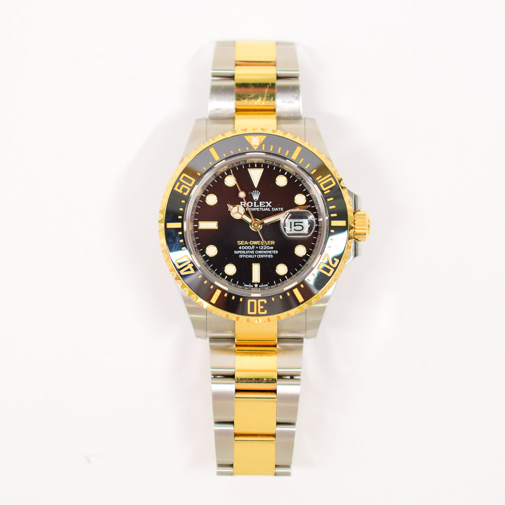 Rolex Sea-Dweller 43mm Steel and Yellow Gold 126603 – Black Dial