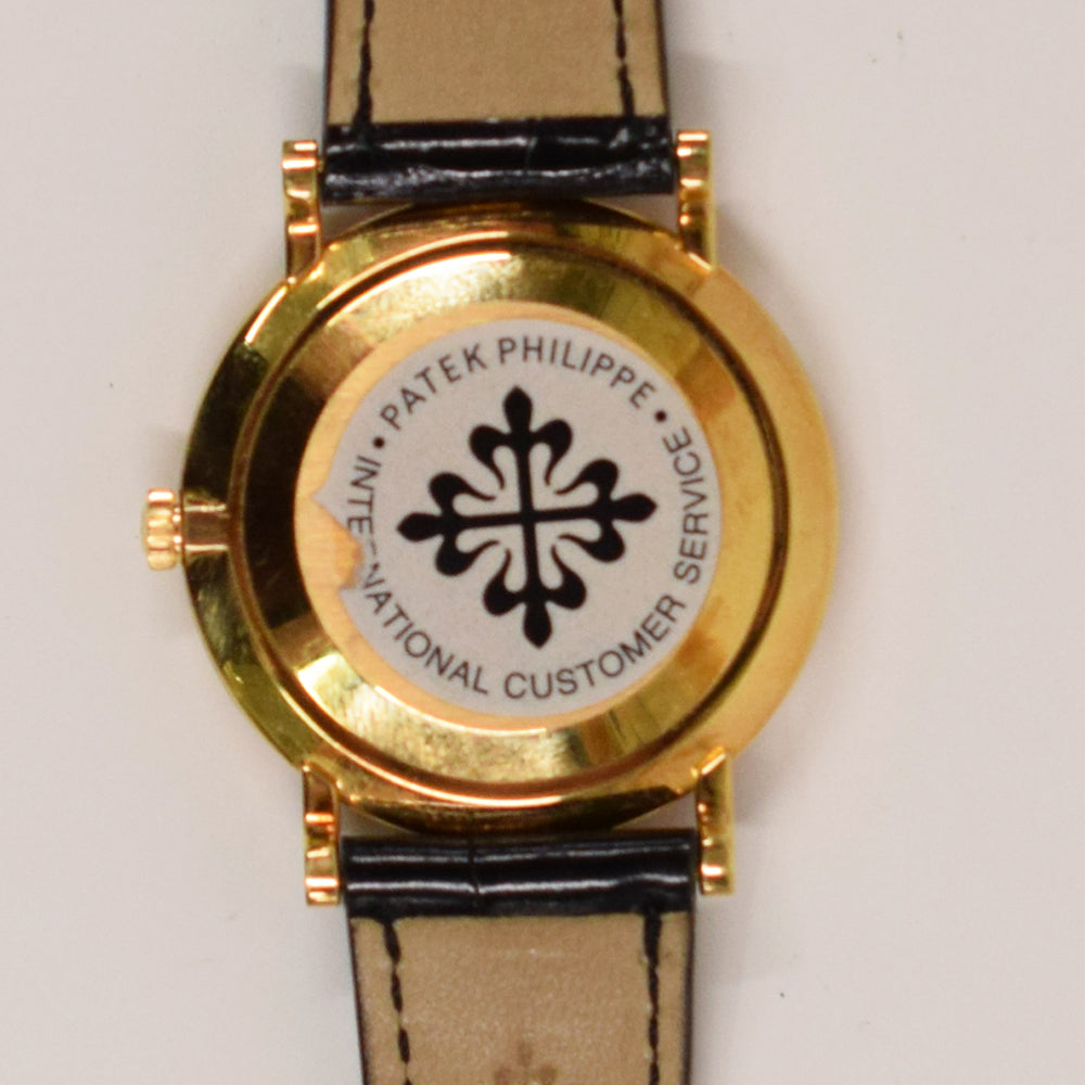 Patek Philippe Calatrava 33mm 3919J-016 – Black Roman Dial