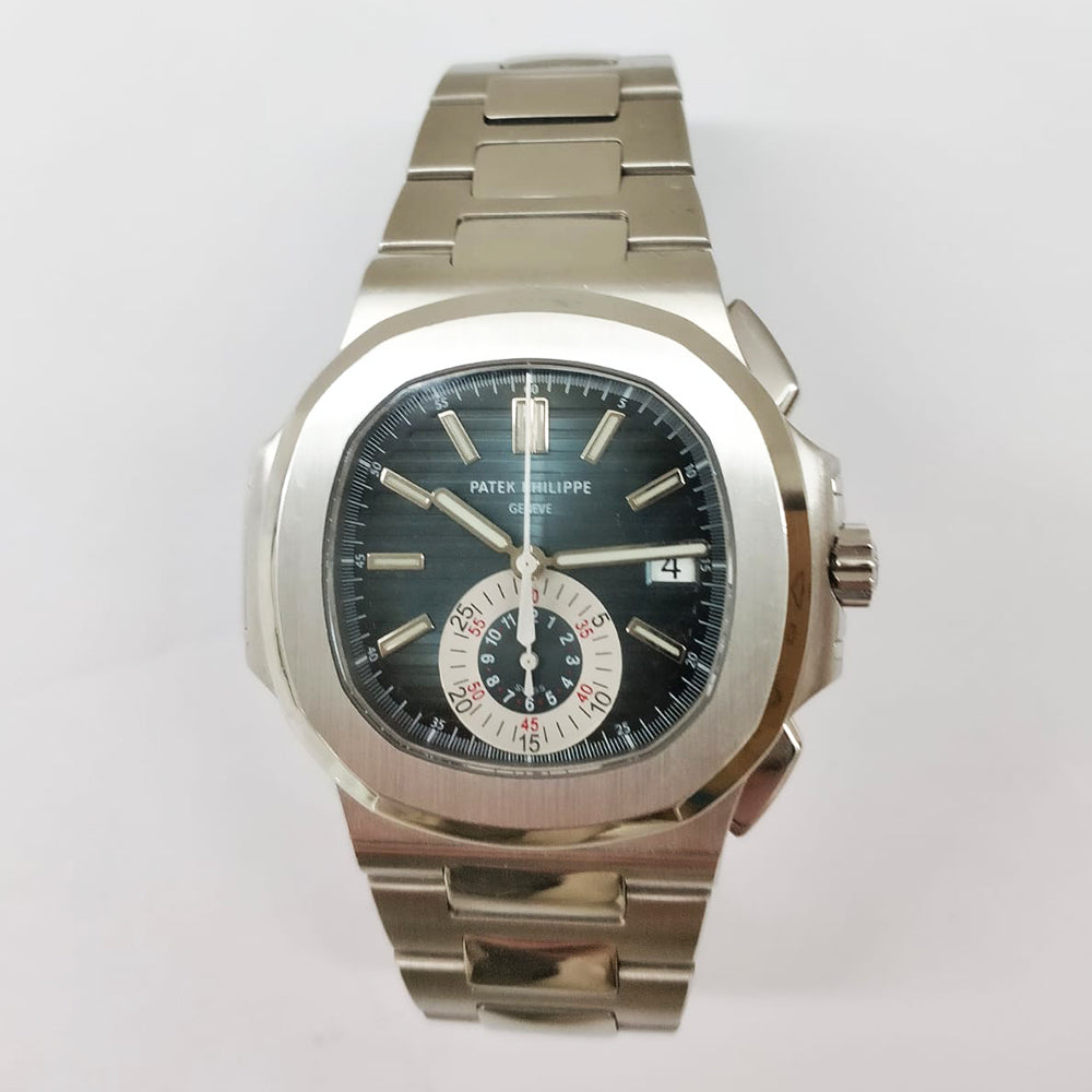Patek Philippe Nautilus Flyback Chronograph 40.5mm 5980/1A-001 – Blue Dial