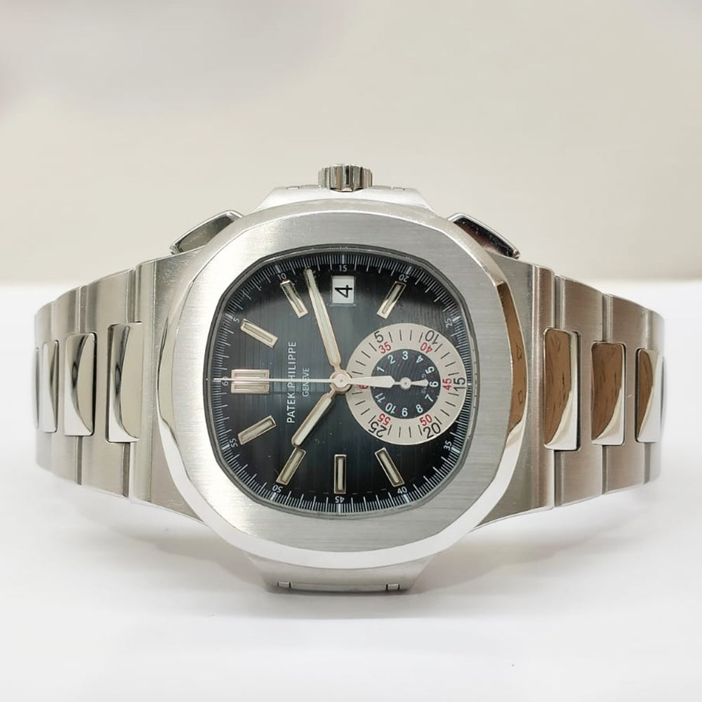 Patek Philippe Nautilus Flyback Chronograph 40.5mm 5980/1A-001 – Blue Dial