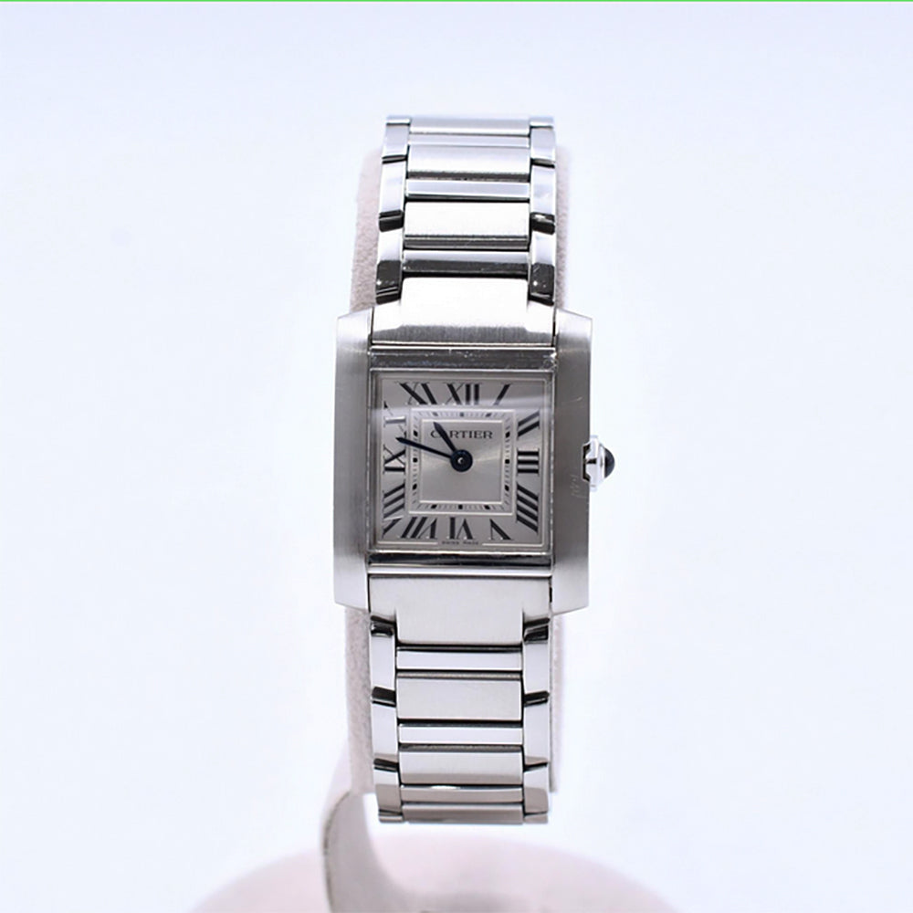 Cartier Tank Française Small 25.7mm x 21.2mm WSTA0065 – Silver Dial
