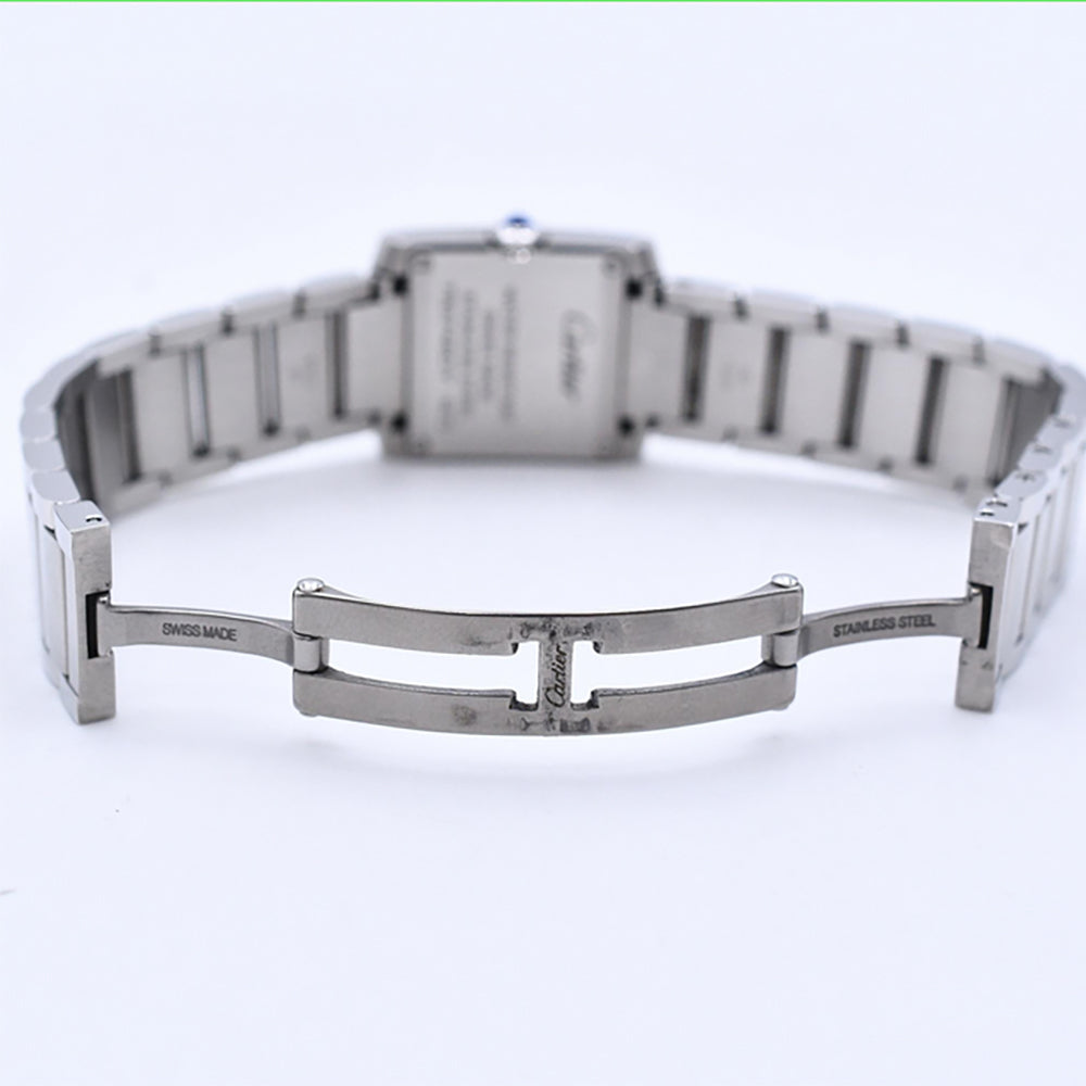 Cartier Tank Française Small 25.7mm x 21.2mm WSTA0065 – Silver Dial