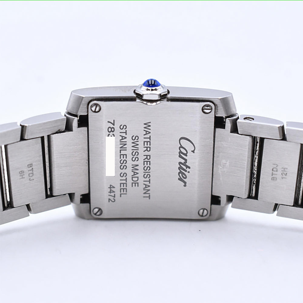 Cartier Tank Française Small 25.7mm x 21.2mm WSTA0065 – Silver Dial